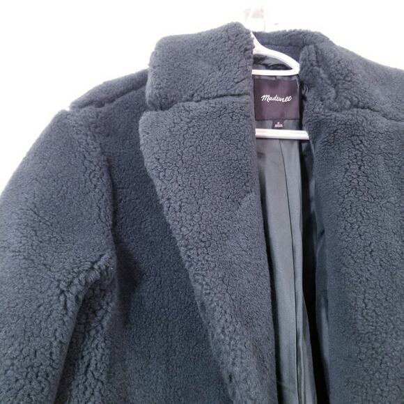 Madewell Sherpa Teddy Coat - Picture 12 of 14